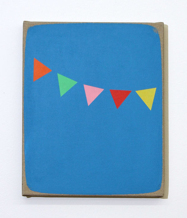 Laurent Pernot Celebrations, 2021 Acrylic on canvas Each 27 x 22 cm