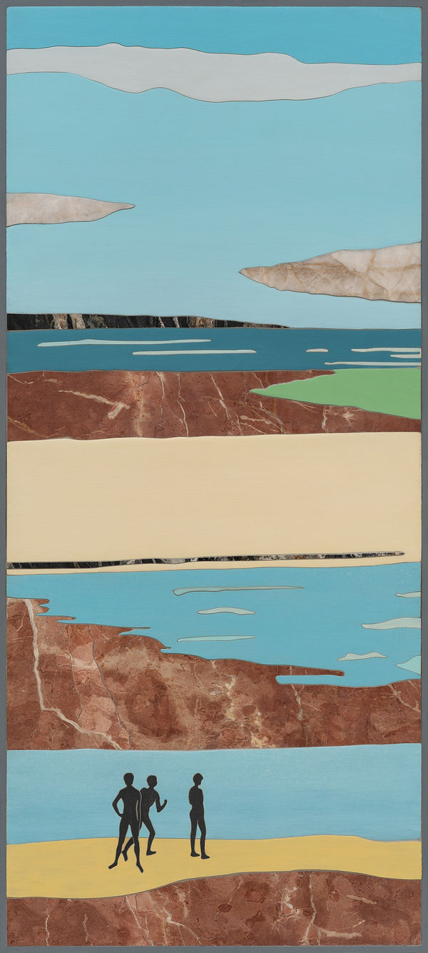 Laurent Pernot, The Bay Before Sunset, 2022