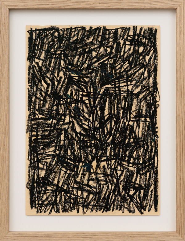 Steingrímur Gauti Untitled, 2021 Oil and oil pastel on paper 34.5 x 24.5 cm 43.5 x 33.5 x 3 cm (framed)