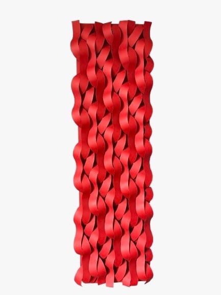 Verónica Matiz, Telar metálico, 2025