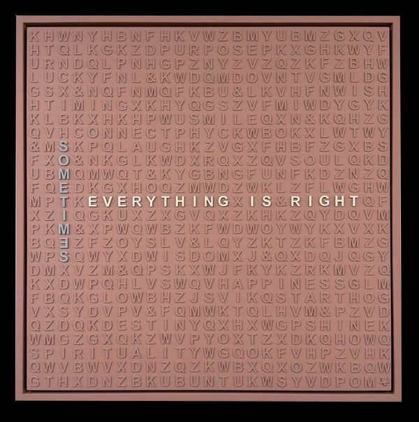 Maria Otero, Sometimes everything is right , 2025