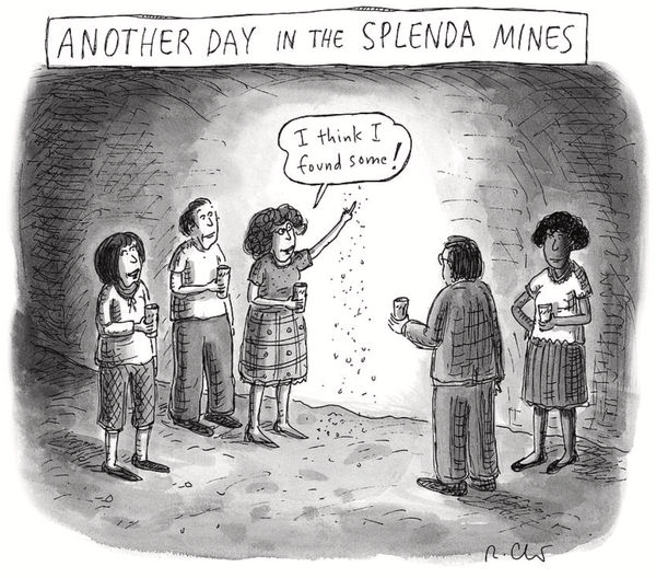 Roz Chast, Another Day in the Splenda Mines, 2019, Feb. 4