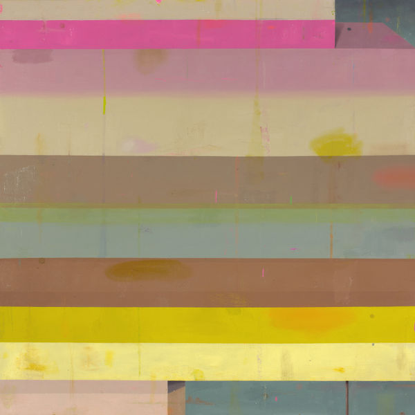 Deborah Zlotsky Up from under, 2017 oil on canvas 40 x 40 in.