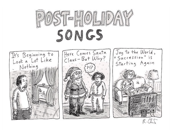 Roz Chast, Post-Holiday Songs, 2023 Mar 20