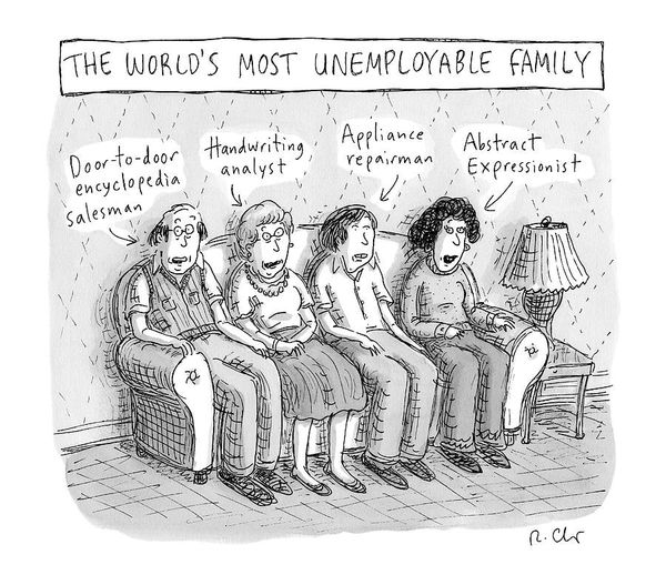 Roz Chast, The World's Most Unemployable Family, 2015 January 19