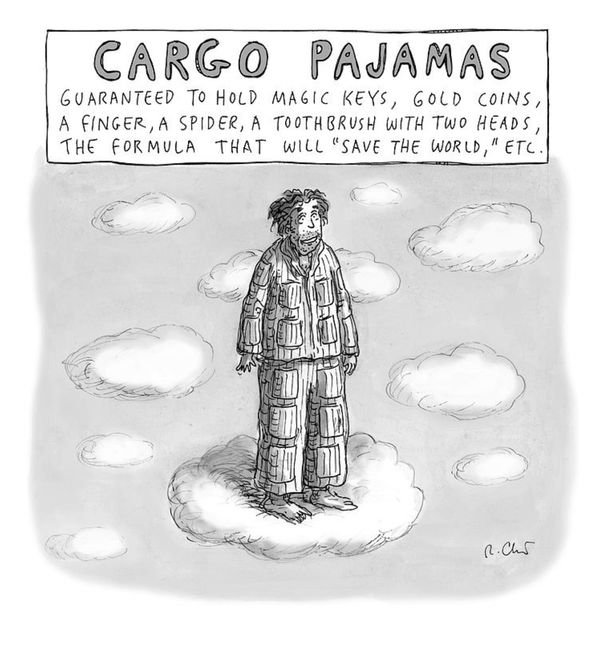 Roz Chast, Cargo Pajamas, 2017, Sep 25