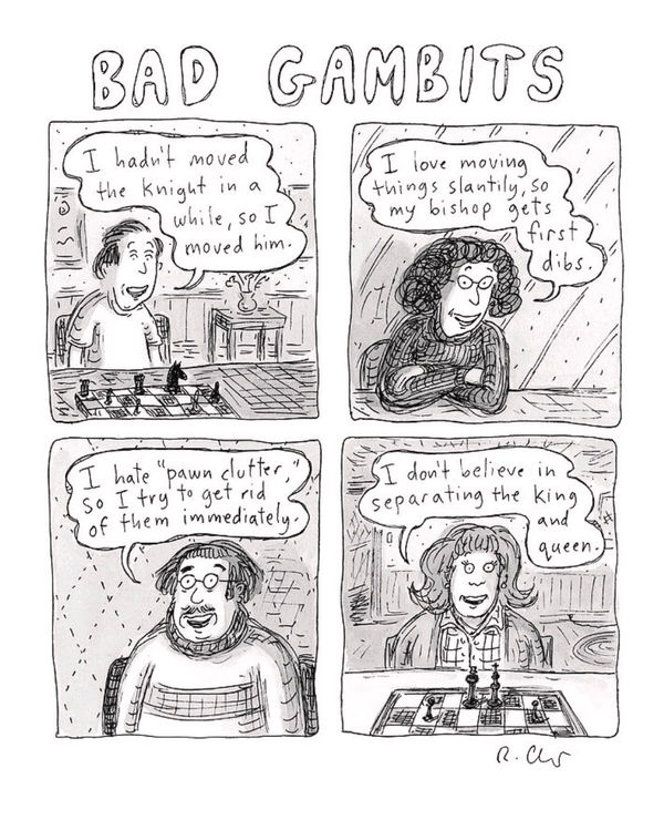 Roz Chast, Bad Gambits, 2025 May 26