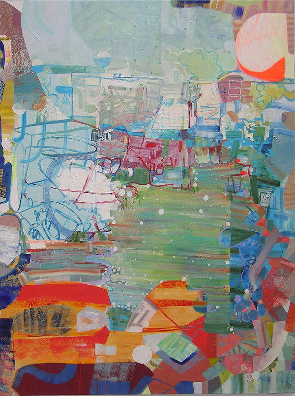 Josette Urso Pearl River, 2018 oil on canvas 48 x 36 in.