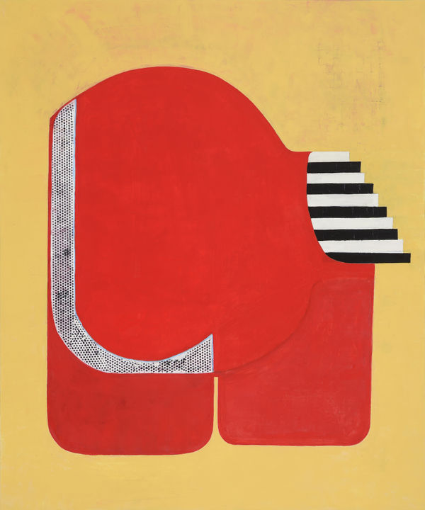 Fran Shalom Fortissimo, 2016 oil on panel 36 x 30 in.