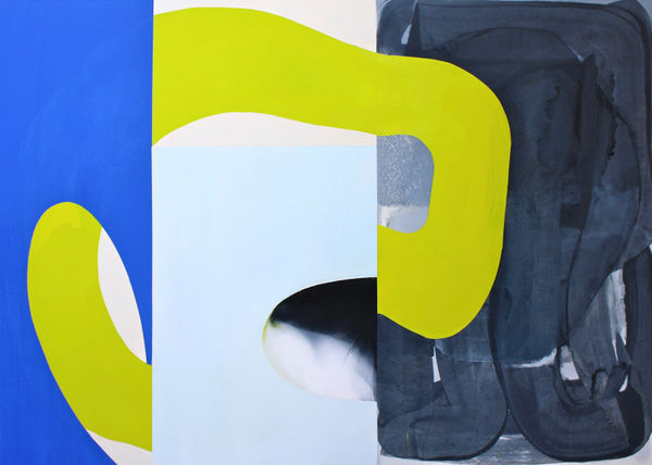 Marcelyn McNeil Shifting Focus, 2017 oil on canvas 50 x 70 in.