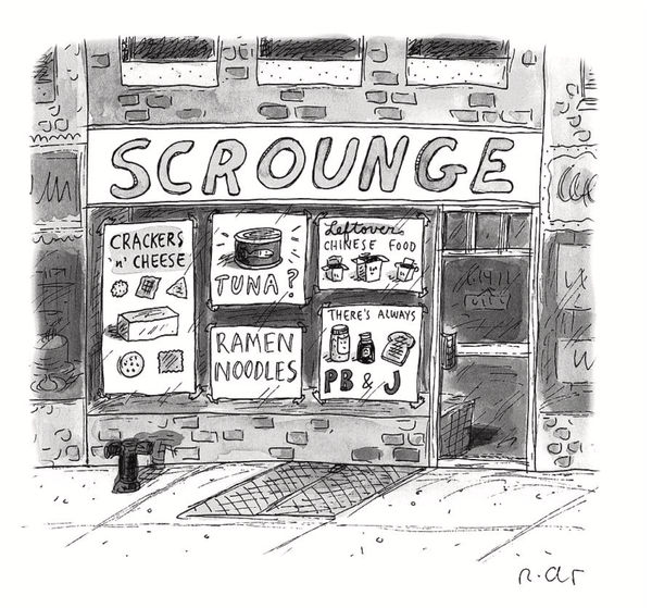Roz Chast, Scrounge, 2019, July 15