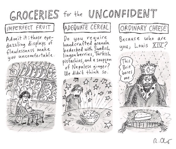 Roz Chast, Groceries for the Unconfident, 2023 Jun 12