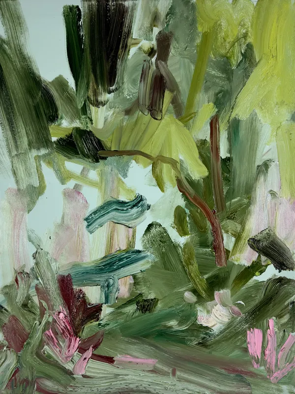 Tess Michalik Forest of Forgotten, 2026 oil on canvas 40 x 30 in.