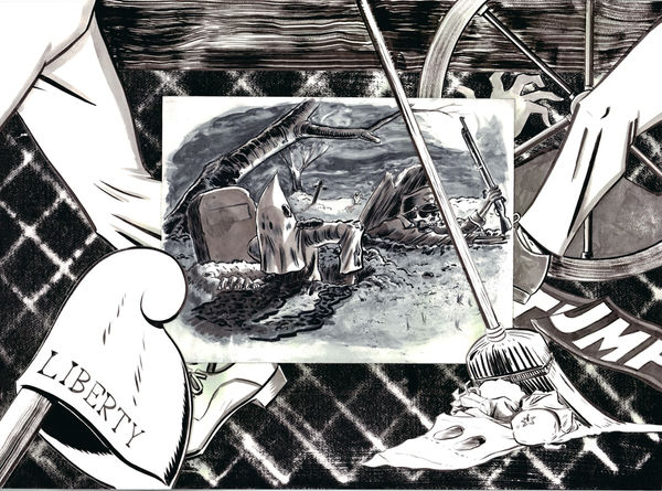 Mark Gibson, They Keep Coming Back, 2023