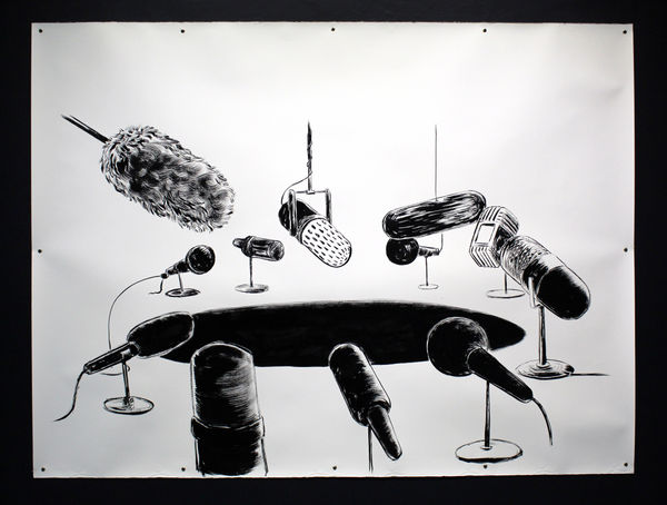 Mark Gibson, The One About the Media Listening to a Void, 2019