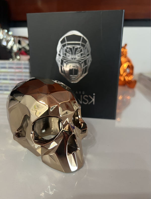 Richard Orlinski, Gold Skull