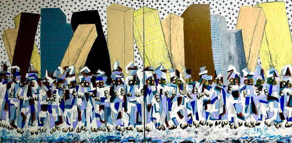 Johannes Boekhoudt, Cuerpos Azules, 2023