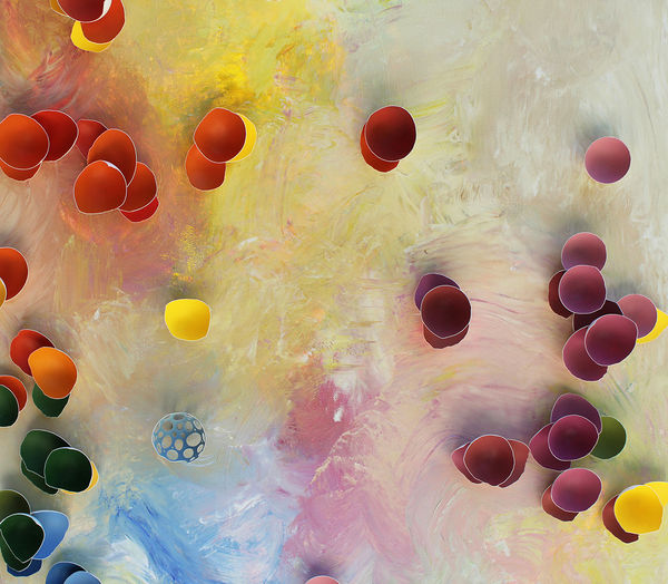 Larisa Safaryan, Floating Dreams Diptyque, 2023