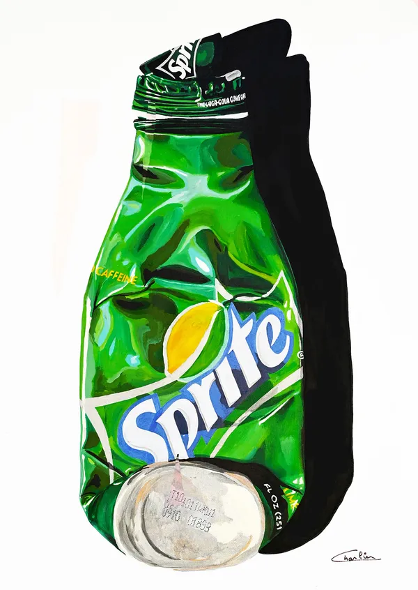 Claude Charlier, Sprite Bottle, 2011