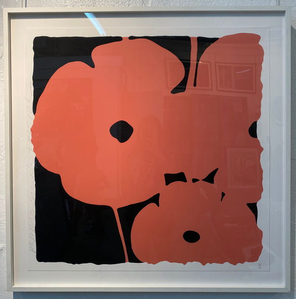 Donald Sultan, Poppies Coral 16/30, 2011