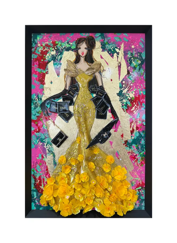 Rachel Bergeret, Golden Petals 43, 2025