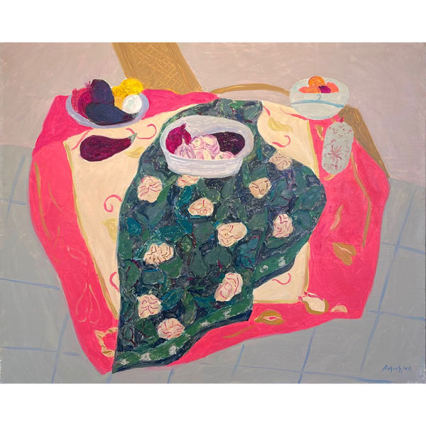 Nappe de Bali au rocking chair