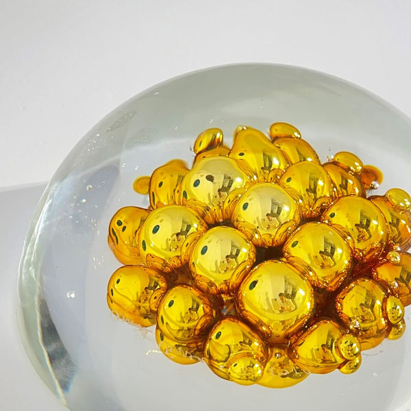 Explosion Sphere Floating Gold