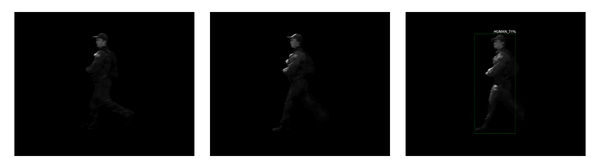 Alex Turner, 3 Captures of 1 Human (Border Patrol) with A.I. Recognition, 3-Second Interval, Censored Location, AZ, 2019