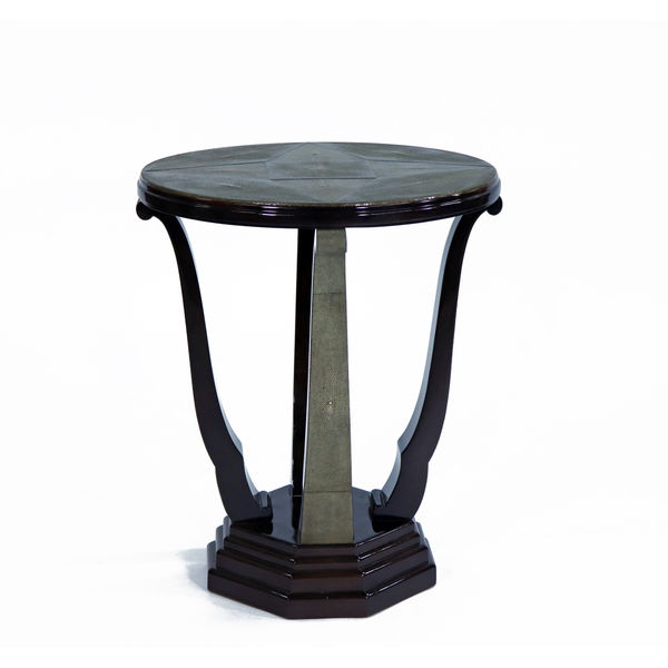 Art Deco Shagreen Round Table