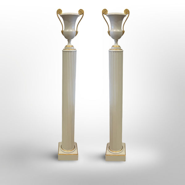 Pair of Neoclassical Torchieres
