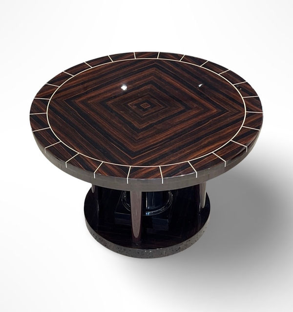 Art Deco Makassar Side Table