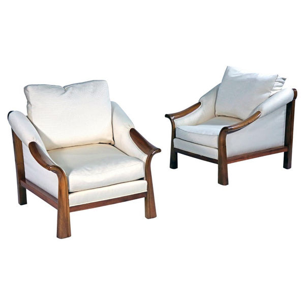 Pair of Art Deco Club Chairs