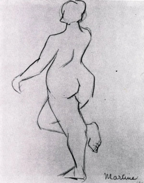 Martine Martine, Croquis, 1960