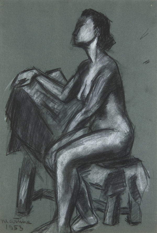 Martine Martine, Sans titre, 1953
