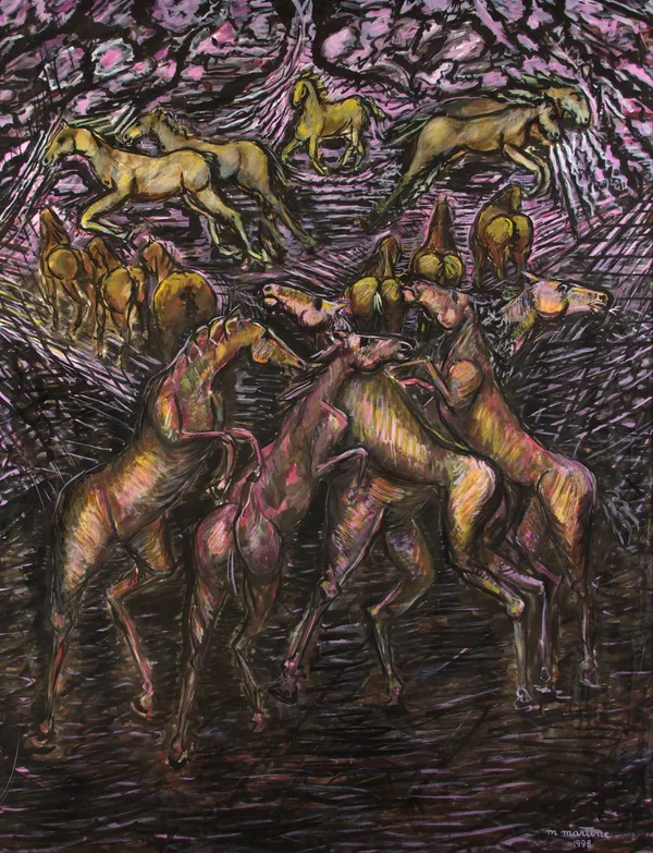 Martine Martine, Les Grands Chevaux roses, 1998