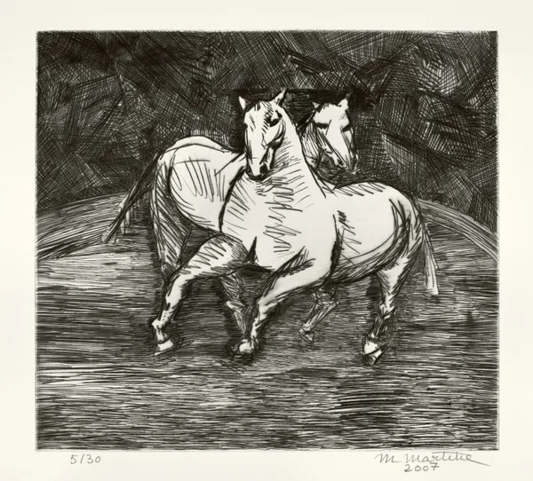 Martine Martine, Les Deux Chevaux blancs, 2007