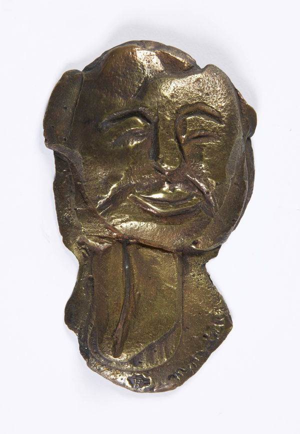 Martine Martine, La Déesse-mère (bas-relief), 1991