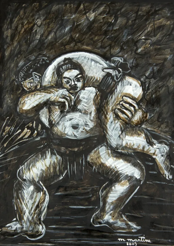 Martine Martine, Combat de sumos XXII, 2003