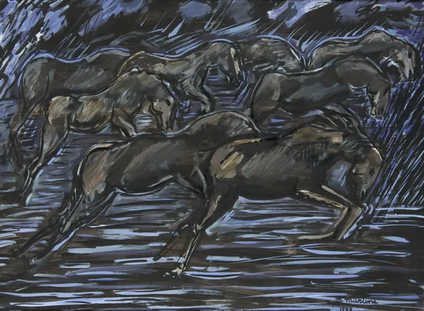 Martine Martine, La Fuite des chevaux, 1998