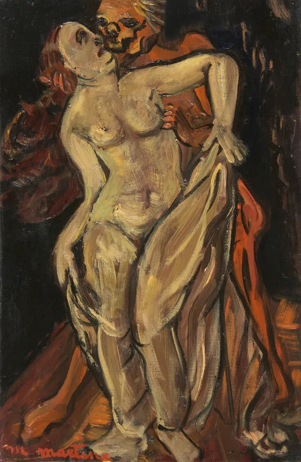 Martine Martine, Scène allégorique (d'après Hans Baldung), 1975