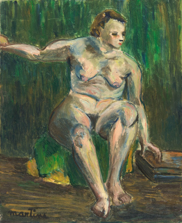 Martine Martine, Nu aux livres, 1950