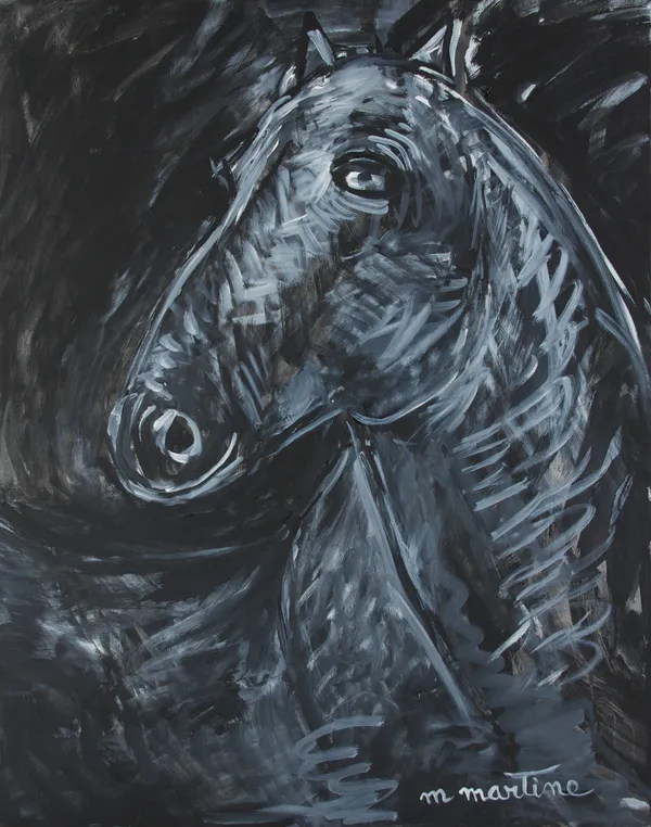 Martine Martine, Tête de cheval, 2008