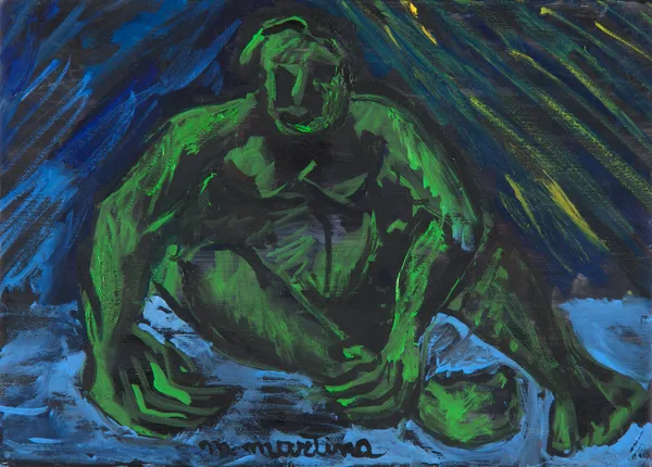 Martine Martine, Petit Météore vert, 2011