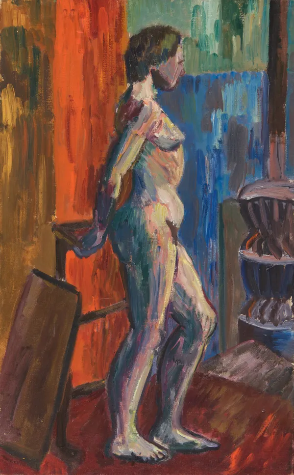 Martine Martine, Nu au poële, 1954