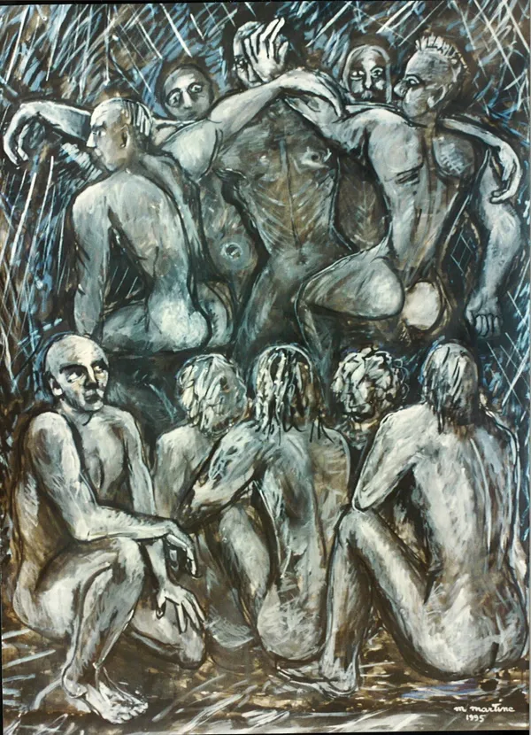 Martine Martine, La Danse guerrière, 1995