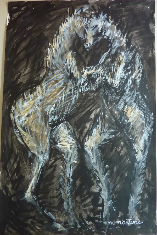 Martine Martine, Chevaux affrontés, 2006