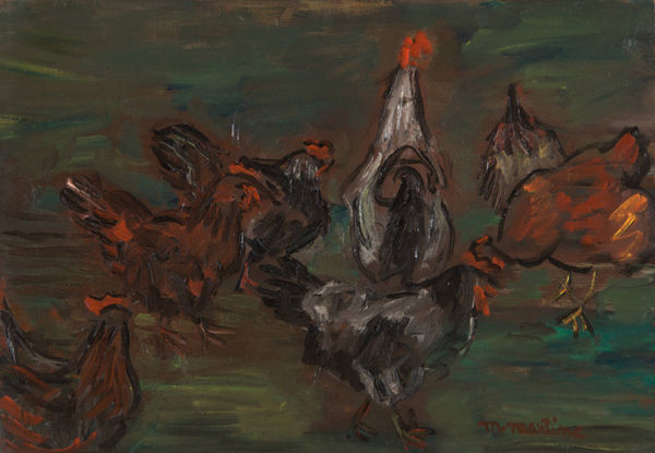 Martine Martine, Les Poules, 1975
