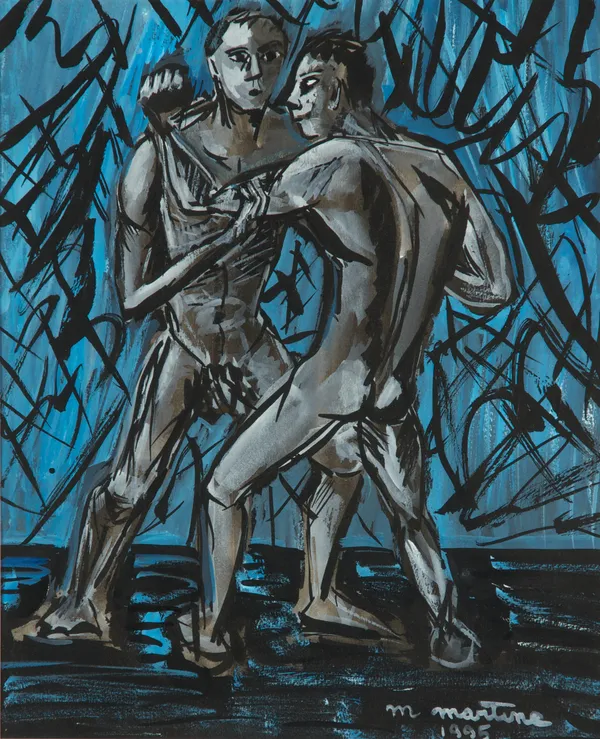 Martine Martine, Lutteurs II, 2006