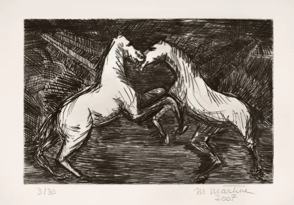 Martine Martine, Le Baiser des chevaux, 2007