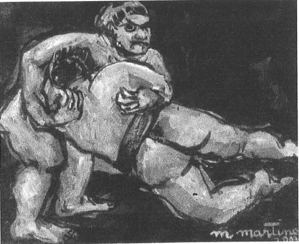 Martine Martine, Combat de sumos XVIII, 2003